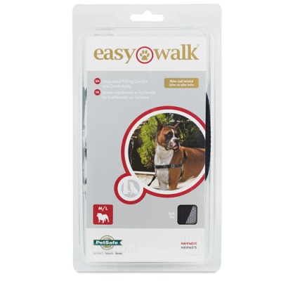Uprząż EasyWalk dla większych psów przeciw szarpaniu