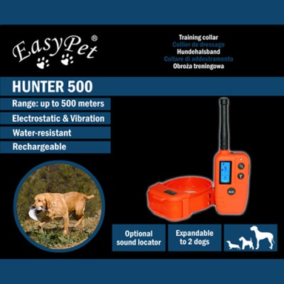 Obroża elektryczna + lokalizator psa EasyPet HUNTER 500