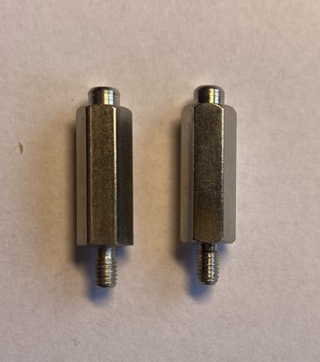 Elektrody stalowe 19 mm z gwintem zewnętrznym