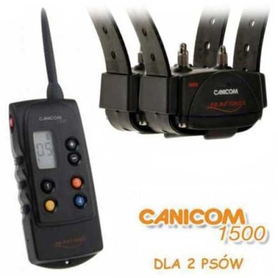 Canicom 1500 elektryczna obroża dla dwóch psów