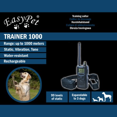 Elektroniczna obroża do tresury psa EasyPet TRAINER 1000