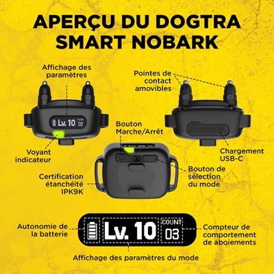 Dogtra SMART NoBark obroża antyszczekowa