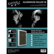 Mocne drzwi dla psa do 15 kg z elastyczną klapką EasyPet