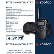 ZooTop X300 Elektryczna obroża do tresury psa