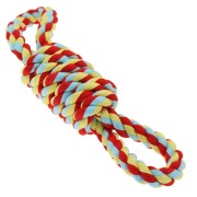 Mocna zabawka dla psa w jaskrawych kolorach Coil Tugger