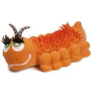 Gumowa zabawka w kształcie gąsienicy dla psa