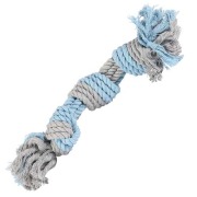 Mały bawełniany sznur dla psa w modnych kolorach