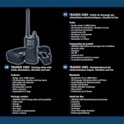 Elektroniczna obroża do tresury psa EasyPet TRAINER 1000
