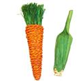 Naturalne zabawki dla gryzonia Carrot & Corn Chew Toy