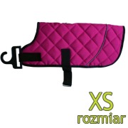 Różowa kurtka dla psa Quilted Classic Raspberry Extra Small